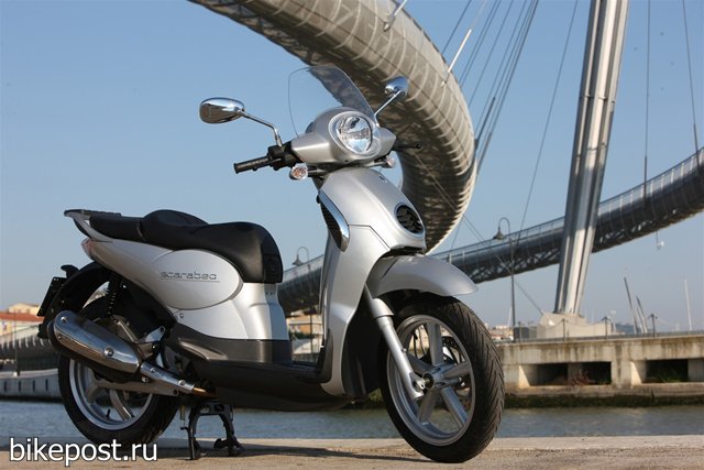 Новые скутеры Aprilia Scarabeo 125 и 200 (2011)