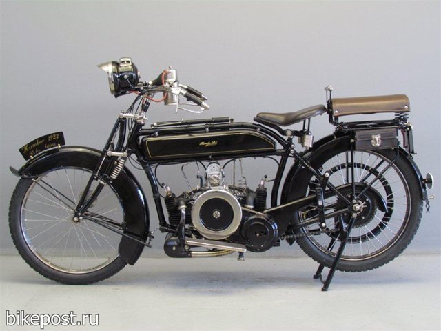 Ретро мотоцикл Humber 1922