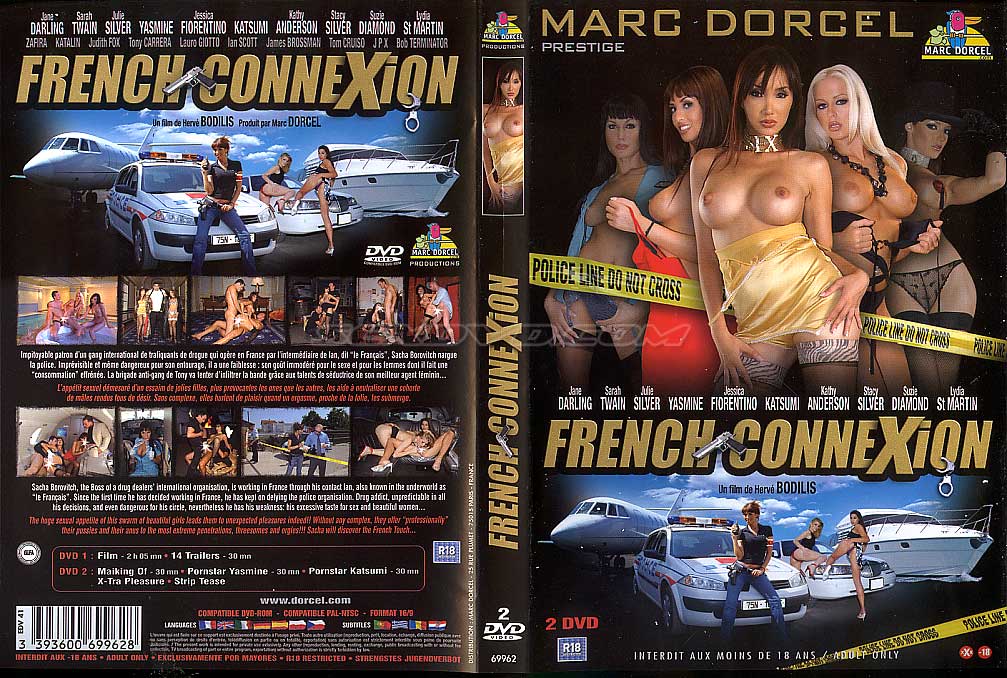 French Connexion /   (Herve Bodilis / Marc Dorcel) [2007., Feature., DVDR-9]*(Jane Darling, Sarah Twain, Julie Silver, Yasmine, Jessica Fiorentino, Katsumi, Kathy Anderson, Suzie Diamond, Lydia St. Martin. )