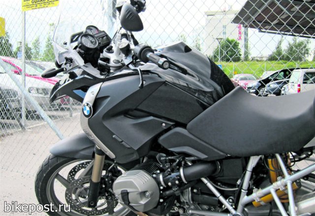 Мотоцикл BMW R1200GS с электронной подвеской Ohlins