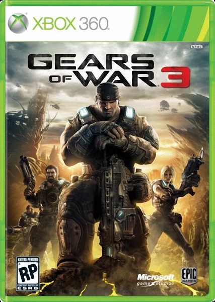 Gears of War 3 (2011/ENG/XBox360/RF)
