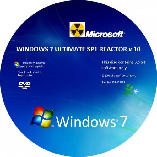 Windows 7 Ultimate SP1 x86 Reactor v10