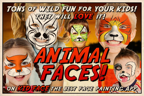 Kid Face : best face painting App v2.0.2 [ipa/iPhone/iPod Touch]