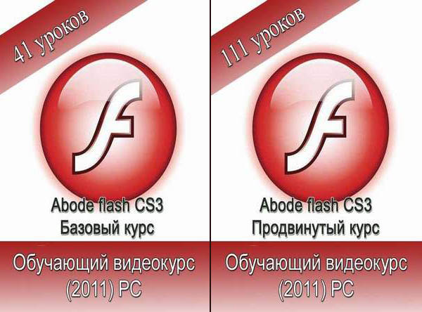 Adobe Flash CS3. Базовый + Продвинутый обучающий видеокурс (2011/RUS)