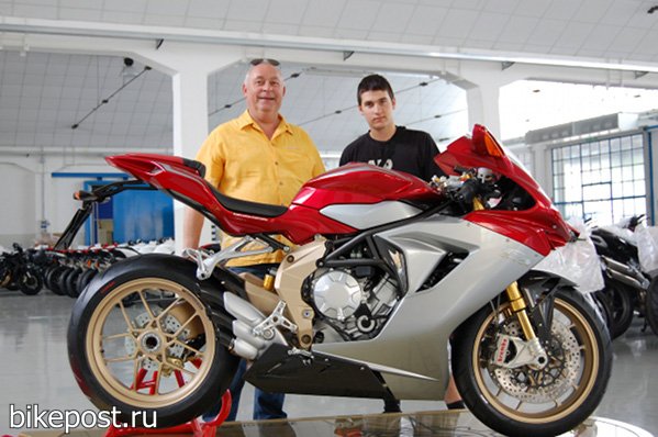 Мотоцикл MV Agusta F3 Serie Oro 2012