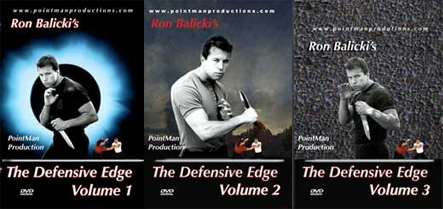 Оборона с ножом. Часть 1,2,3 / The Defensive Edge Series Volumes 1,2,3 (1995) DVDRip