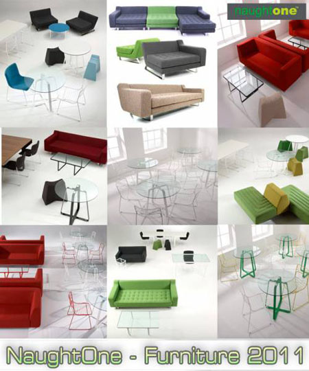 3D Models - Furniture NaughtOne Collection 2011
