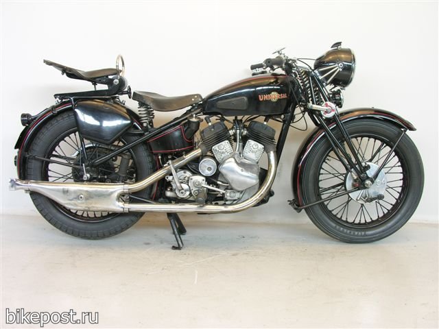 Ретро мотоцикл Universal 1939