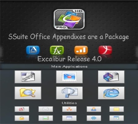 SSuite Office Appendixes are a Package - Excalibur Release 4.0