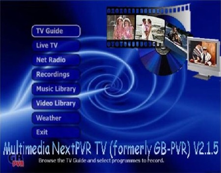 Multimedia Next PVR TV {formerly GB-PVR} v2.1.5