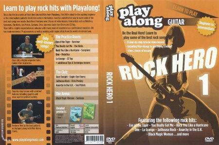 Mel Bay - Playalong - Guitar - Rock Hero 1 - DVD - 2009