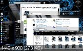 Windows Se7en Dark Blue Alienware SP1 RU ©VVP ( v.5.4.1 ) (x86) [2011,Rus]