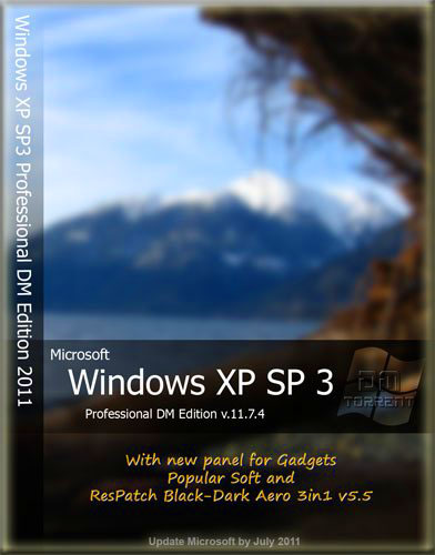 Windows XP SP3 Professional DM Edition 11.7.4 x86 Rus